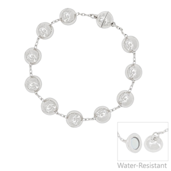 Linked CCB Ball Bracelet - Picture 2 of 2